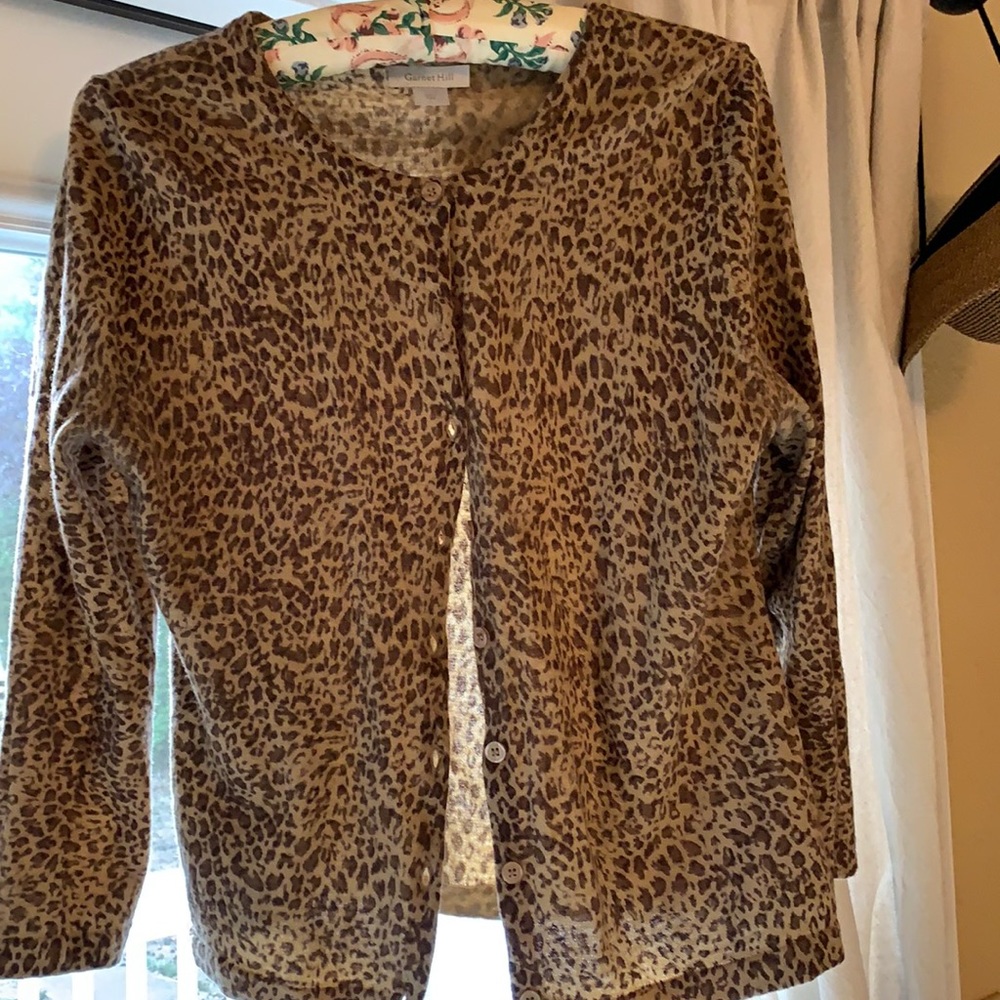 Garnet Hill Merino Wool cardigan